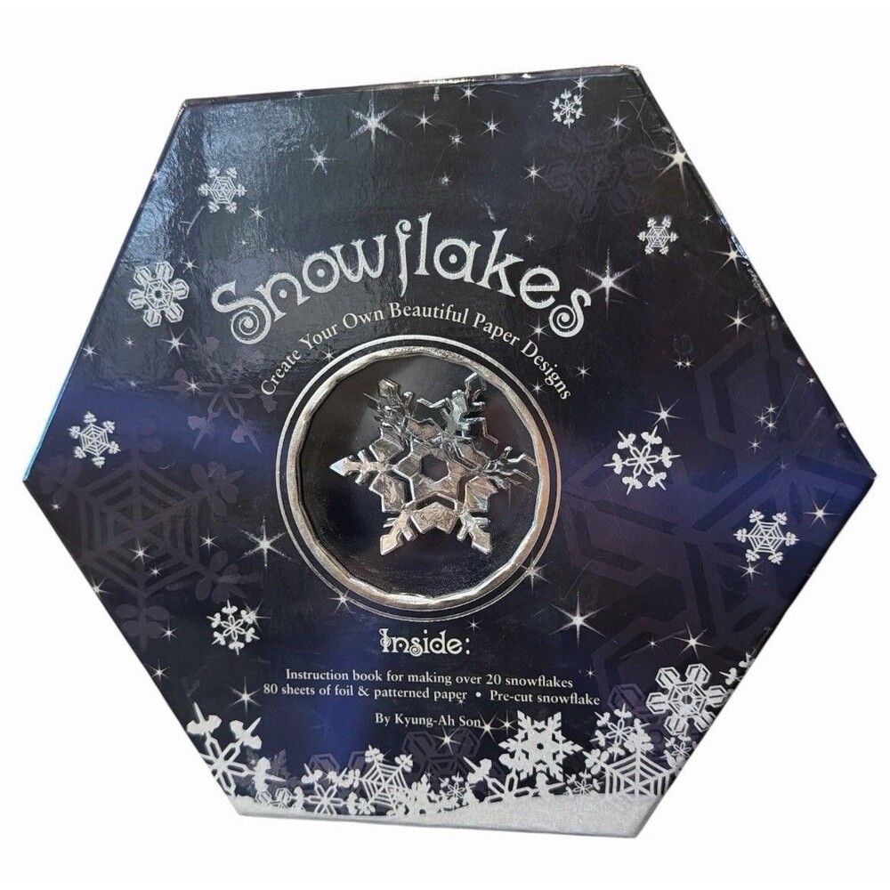 Snowflakes Kit Create Your Own Snowflakes By: Kyung-Ah Son from Barnes & Noble